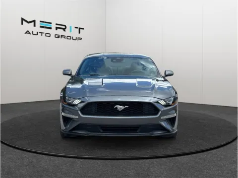 Another view of 2022 Ford Mustang EcoBoost Premium Coupe 2D for sale in Jacksonville, FL at Merit Auto Group Atlantic