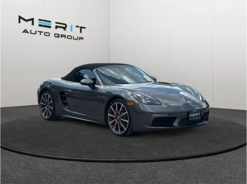 Gray 2017 Porsche 718 Boxster S Roadster 2D for sale in Jacksonville, FL