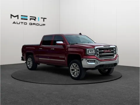 Red 2018 GMC Sierra 1500 Crew Cab SLT Pickup 4D 5 3/4 ft for sale in Jacksonville, FL