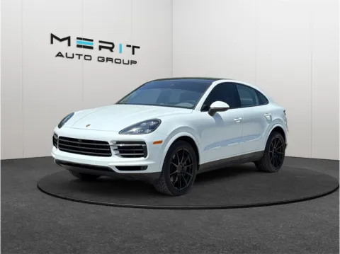 Another view of 2022 Porsche Cayenne Coupe Platinum Edition Sport Utility 4D for sale in Jacksonville, FL at Merit Auto Group Atlantic
