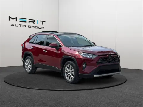 Red 2020 Toyota RAV4 Limited Sport Utility 4D for sale in Jacksonville, FL