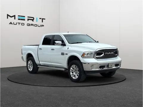 White 2017 Ram 1500 Crew Cab Laramie Longhorn Pickup 4D 5 1/2 ft for sale in Jacksonville, FL