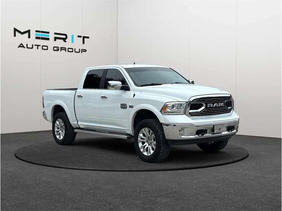White 2017 Ram 1500 Crew Cab Laramie Longhorn Pickup 4D 5 1/2 ft for sale in Jacksonville, FL
