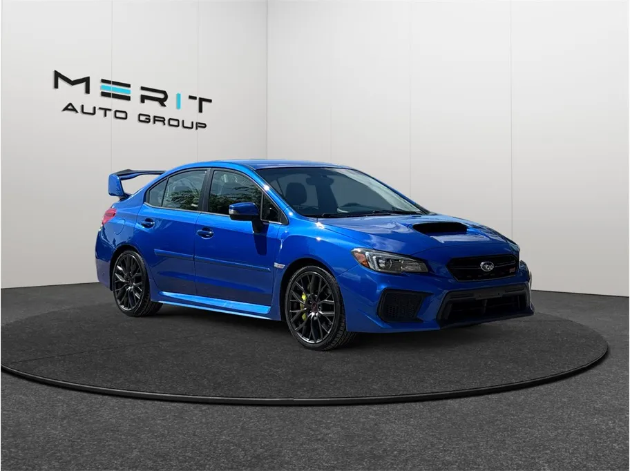 Blue 2019 Subaru WRX STI Sedan 4D for sale in Jacksonville, FL