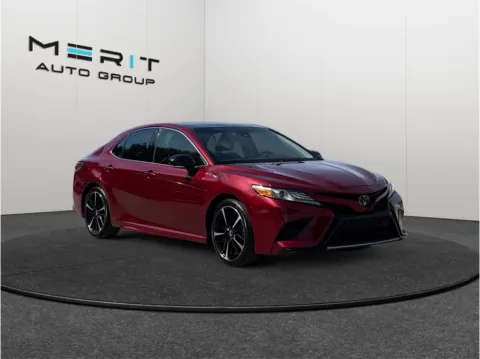 Red 2018 Toyota Camry XSE Sedan 4D for sale in Jacksonville, FL