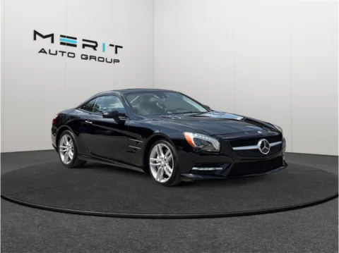 Black 2013 Mercedes-benz SL-Class SL 550 Roadster 2D for sale in Jacksonville, FL