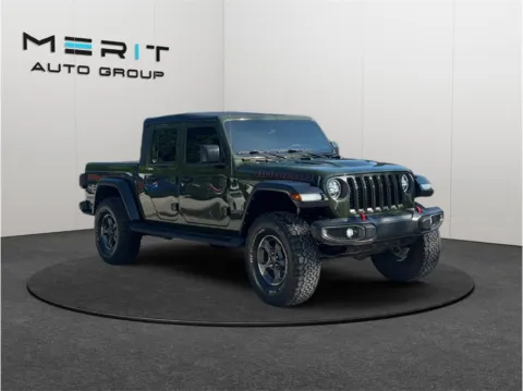 Green 2022 Jeep Gladiator Rubicon Pickup 4D 5 ft for sale in Jacksonville, FL