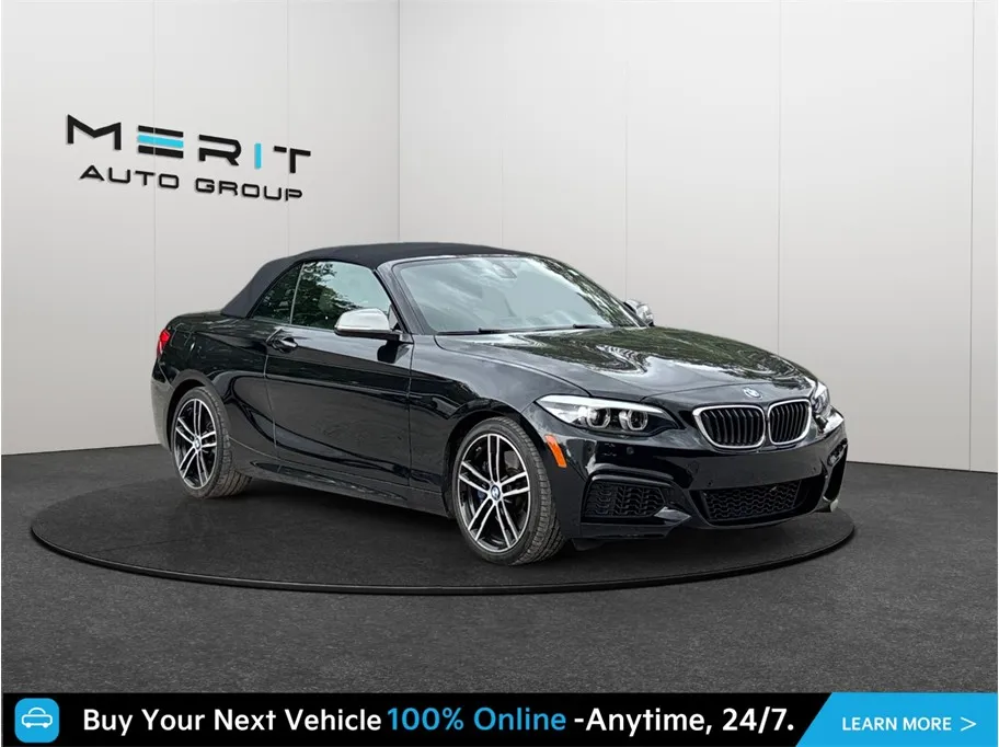 Black 2019 BMW 2 Series M240i Convertible 2D for sale in Jacksonville, FL