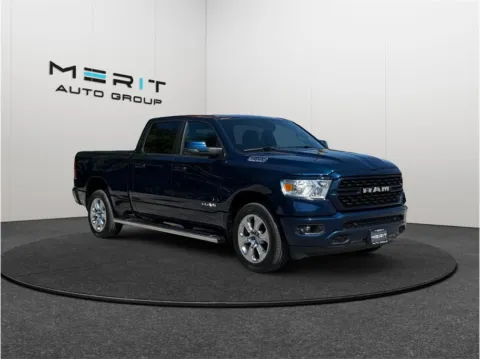 Blue 2023 Ram 1500 Crew Cab Big Horn Pickup 4D 6 1/3 ft for sale in Jacksonville, FL