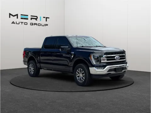 Blue 2022 Ford F-150 SuperCrew Cab Lariat Pickup 4D 5 1/2 ft for sale in Jacksonville, FL