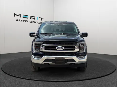 Photos of 2022 Ford F-150 SuperCrew Cab Lariat Pickup 4D 5 1/2 ft for sale in Jacksonville, FL at Merit Auto Group Atlantic