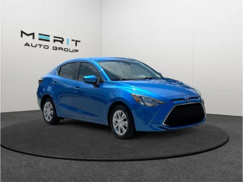 Blue 2019 Toyota Yaris L Sedan 4D for sale in Jacksonville, FL