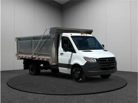 White 2021 Mercedes-benz Sprinter 4500 Cab & Chassis 170 WB Cab & Chassis 2D Dump Truck for sale in Jacksonville, FL