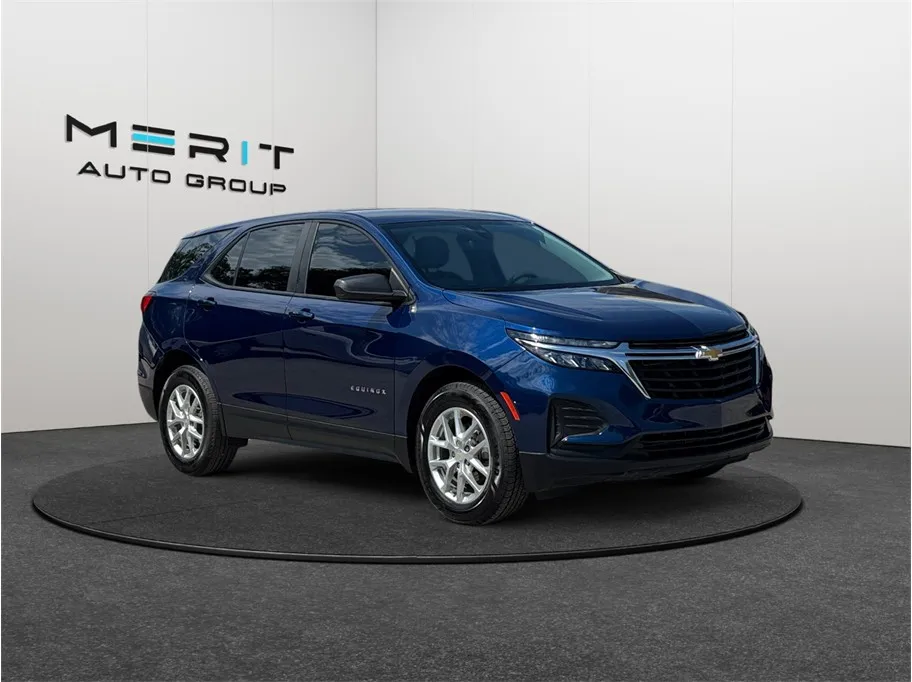 Blue 2023 Chevrolet Equinox LS Sport Utility 4D for sale in Jacksonville, FL