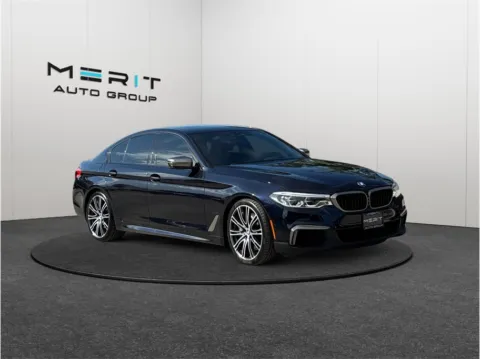 Black 2019 BMW 5 Series M550i xDrive Sedan 4D for sale in Jacksonville, FL