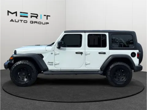 More photos of 2018 Jeep Wrangler Unlimited All New Sport S Sport Utility 4D at Merit Auto Group Atlantic, FL
