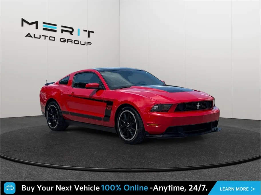 Red 2012 Ford Mustang Boss 302 Coupe 2D for sale in Jacksonville, FL