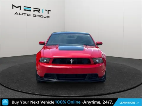 Another view of 2012 Ford Mustang Boss 302 Coupe 2D for sale in Jacksonville, FL at Merit Auto Group Atlantic