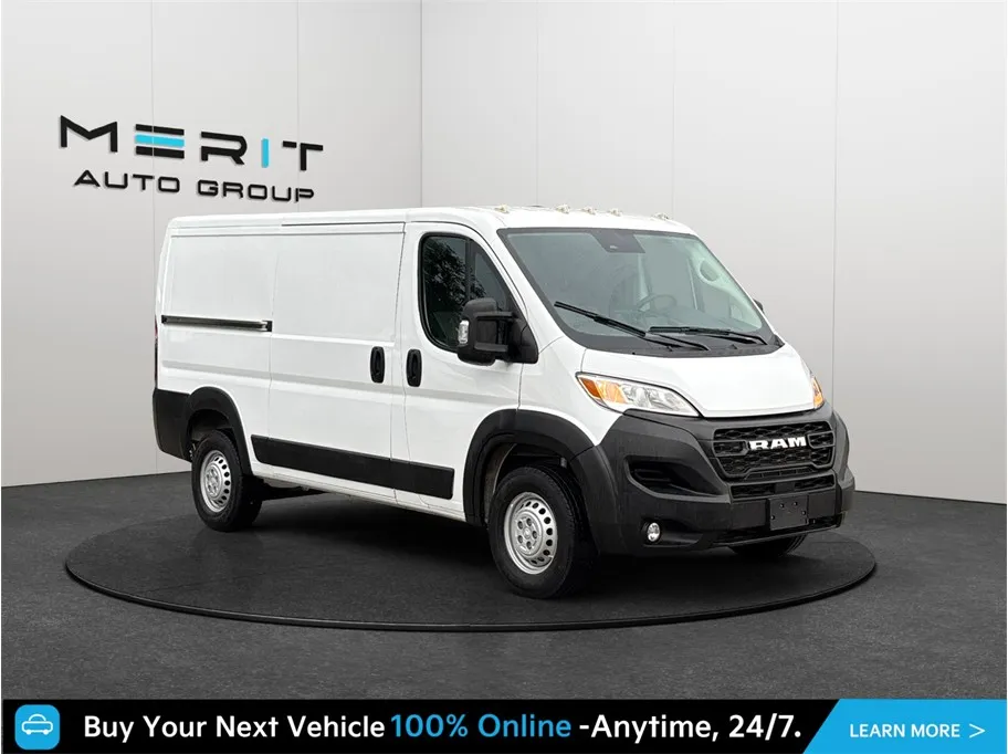 White 2025 Ram ProMaster Cargo Van 2500 Tradesman Low Roof Van 3D for sale in Jacksonville, FL