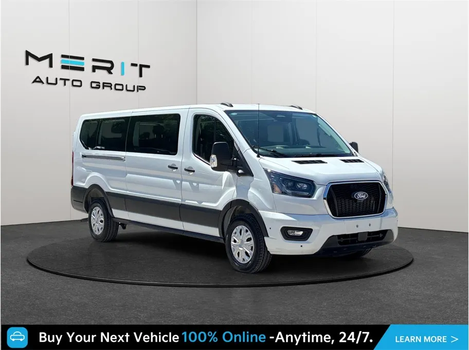 White 2026 Ford Transit 350 Passenger Van XLT w/Low Roof Van 3D for sale in Jacksonville, FL
