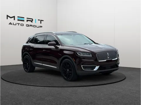 Red 2019 Lincoln Nautilus Select Sport Utility 4D for sale in Jacksonville, FL