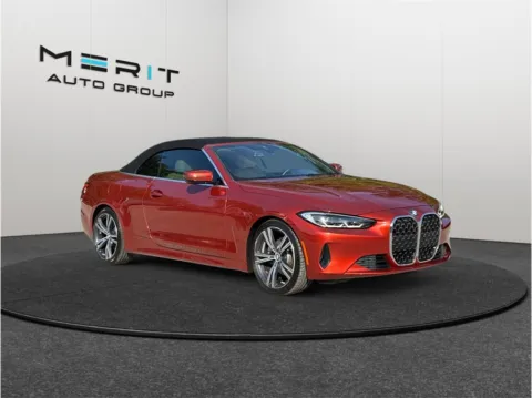 Orange 2021 BMW 4 Series 430i Convertible 2D for sale in Jacksonville, FL