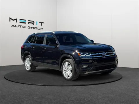 Black 2019 Volkswagen Atlas SE w/Tech Pkg Sport Utility 4D for sale in Jacksonville, FL
