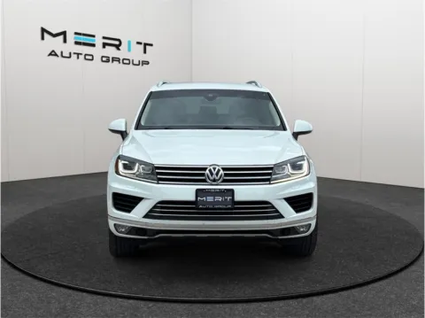 Another view of 2017 Volkswagen Touareg V6 Sport SUV 4D for sale in Jacksonville, FL at Merit Auto Group Atlantic