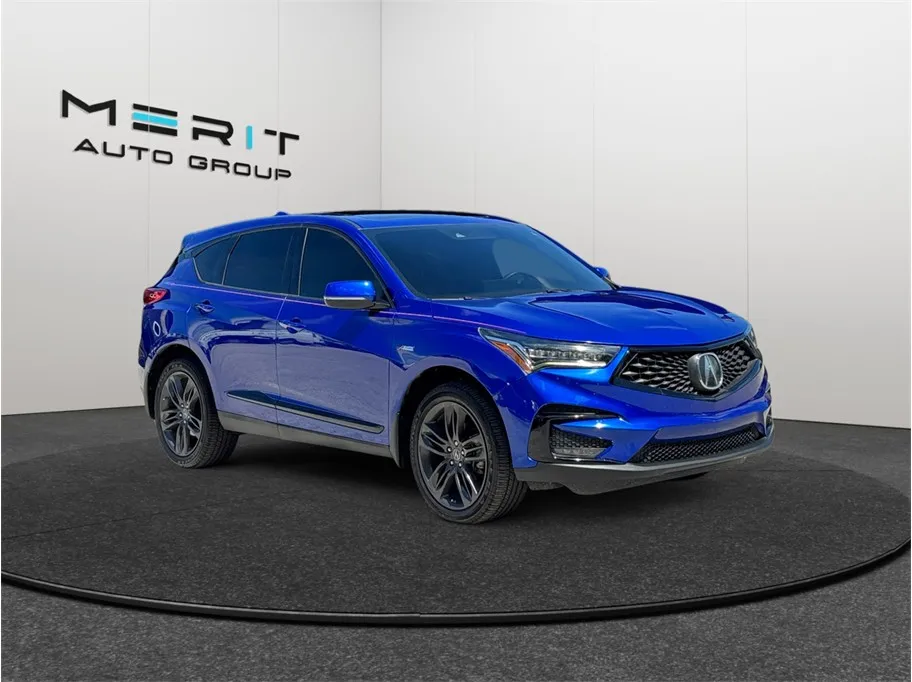 Blue 2021 Acura RDX FWD w/A-SPEC Pkg Sport Utility 4D for sale in Jacksonville, FL