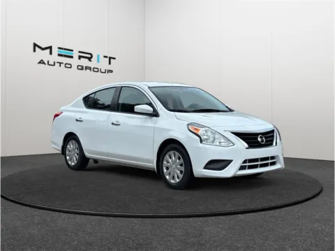 White 2016 Nissan Versa SV Sedan 4D for sale in Jacksonville, FL
