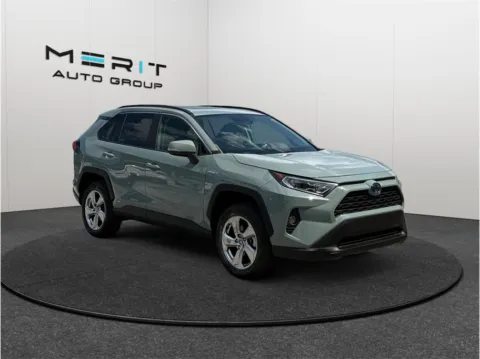 Gray 2021 Toyota RAV4 Hybrid XLE Premium Sport Utility 4D for sale in Jacksonville, FL