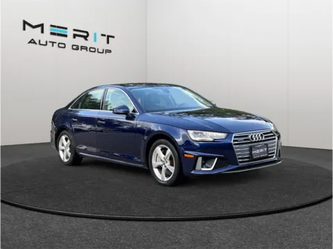 Blue 2019 Audi A4 Premium Sedan 4D for sale in Jacksonville, FL