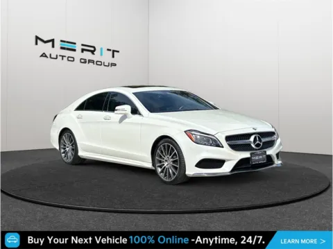 White 2015 Mercedes-Benz CLS-Class CLS 550 4MATIC Coupe 4D for sale in Jacksonville, FL