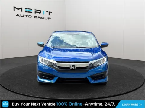 Another view of 2017 Honda Civic LX-P Coupe 2D for sale in Jacksonville, FL at Merit Auto Group Atlantic