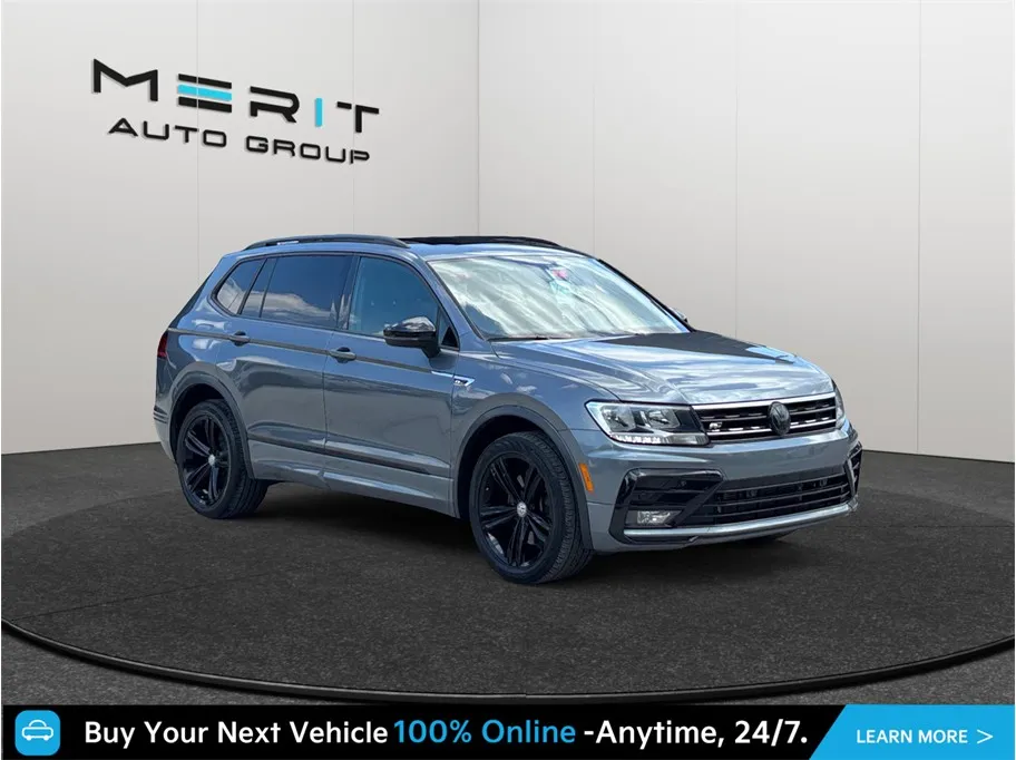 2019 Volkswagen Tiguan 2.0T SEL R-Line Jet-Black Sport Utility 4D