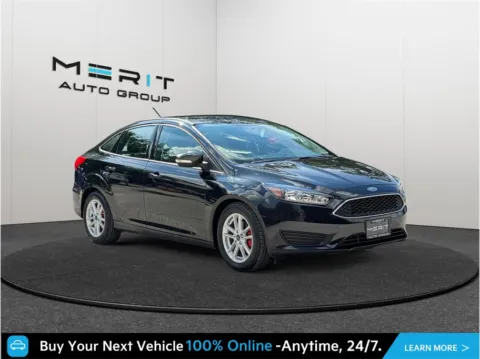 Black 2015 Ford Focus SE Sedan 4D for sale in Jacksonville, FL