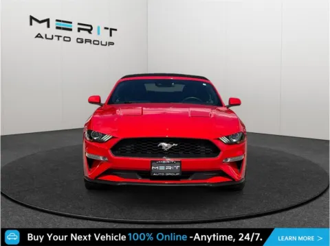Another view of 2021 Ford Mustang EcoBoost Premium Convertible 2D for sale in Jacksonville, FL at Merit Auto Group Atlantic