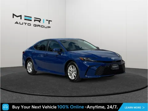 Blue 2025 Toyota Camry LE Sedan 4D for sale in Jacksonville, FL
