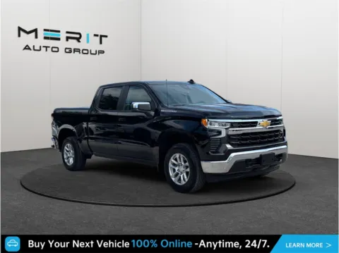 Black 2023 Chevrolet Silverado 1500 Crew Cab LT Pickup 4D 5 3/4 ft for sale in Jacksonville, FL