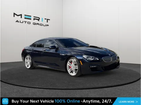 Black 2016 BMW 6 Series 650i xDrive Gran Coupe 4D for sale in Jacksonville, FL