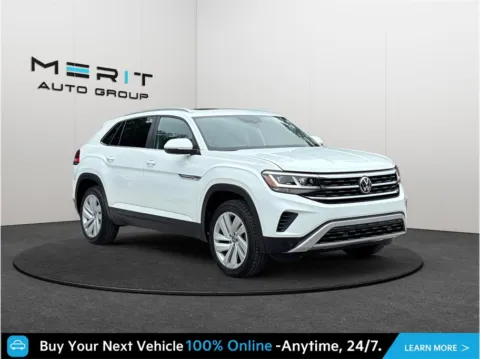 White 2022 Volkswagen Atlas Cross Sport SE w/Technology Sport Utility 4D for sale in Jacksonville, FL