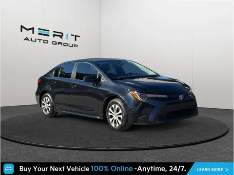 Black 2022 Toyota Corolla Hybrid LE Sedan 4D for sale in Jacksonville, FL