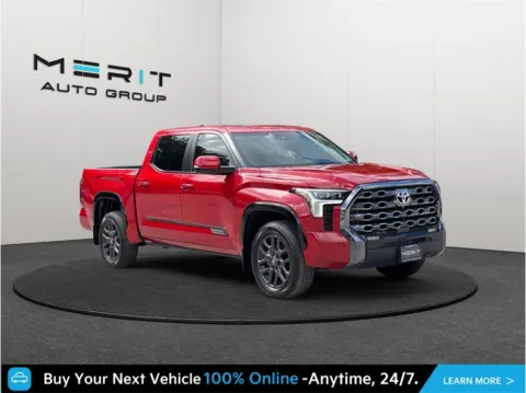 Red 2025 Toyota Tundra CrewMax Platinum Pickup 4D 5 1/2 ft for sale in Jacksonville, FL