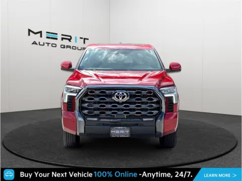 Another view of 2025 Toyota Tundra CrewMax Platinum Pickup 4D 5 1/2 ft for sale in Jacksonville, FL at Merit Auto Group Atlantic