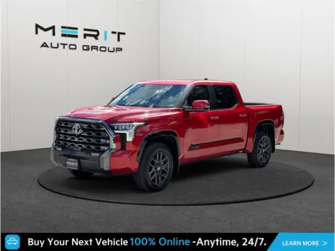 More photos of 2025 Toyota Tundra CrewMax Platinum Pickup 4D 5 1/2 ft at Merit Auto Group Atlantic, FL