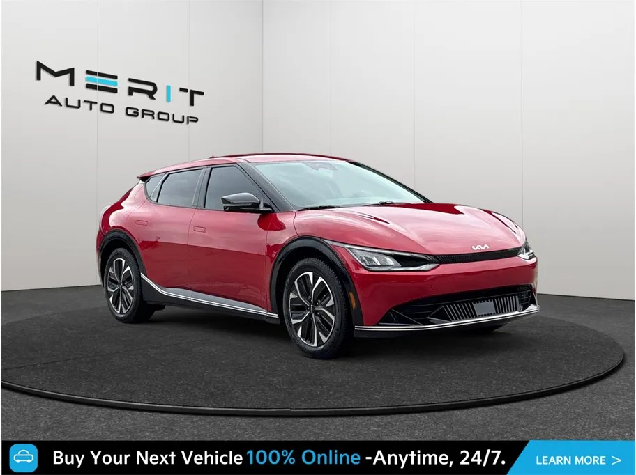 Red 2024 Kia EV6 Wind Sport Utility 4D for sale in Jacksonville, FL