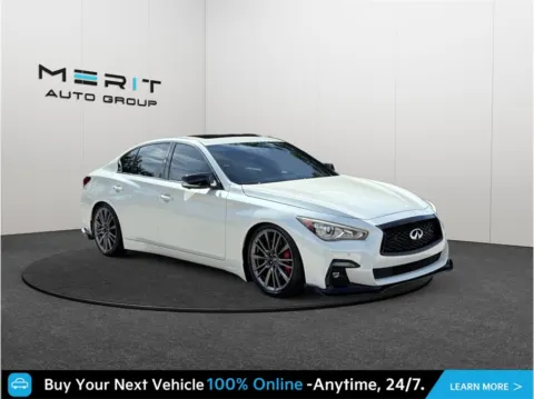 White 2021 Infiniti Q50 RED SPORT 400 Sedan 4D for sale in Jacksonville, FL
