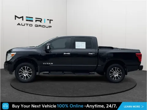 More photos of 2021 Nissan Titan Crew Cab SV Pickup 4D 5 1/2 ft at Merit Auto Group Atlantic, FL