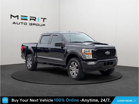 Black 2021 Ford F-150 SuperCrew Cab XL Pickup 4D 5 1/2 ft STX Appearance Package for sale in Jacksonville, FL
