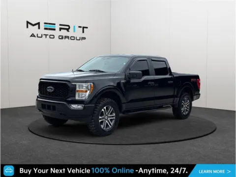 More photos of 2021 Ford F-150 SuperCrew Cab XL Pickup 4D 5 1/2 ft STX Appearance Package at Merit Auto Group Atlantic, FL